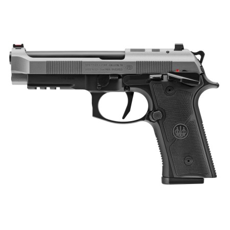 Beretta 92Xi 9mm, 4.7" Barrel, Stainless Steel, 15rd, 2-Tone, Single Action Only