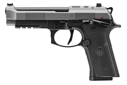 Beretta 92Xi 9mm, 4.7" Barrel, Stainless Steel, 15rd, 2-Tone, Single Action Only