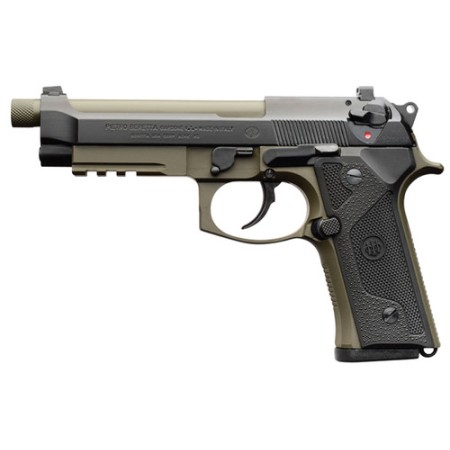 Beretta M9a3 9Mm Blk/Grn 5" 10+1 Sfty J92M9A32