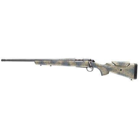 Bergara B-14 Sierra Left Handed 7mm PRC, 22" Threaded Barrel, Wilderness Camo w/ Black Webbing, 3rd