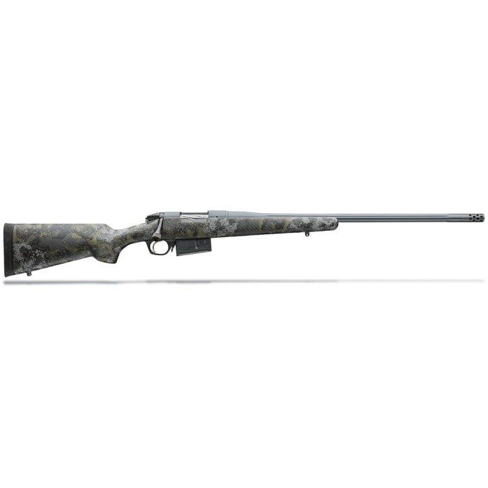 Bergara Premier Canyon Sniper Grey Cerakote Bolt Action Rifle - 375 H&H Magnum - 22in