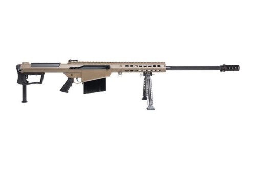 Barrett M107A1 Ministry of Defense Package 50 BMG, 29" Barrel, Flat Dark Earth Cerakote, Pelican Case, 10rd