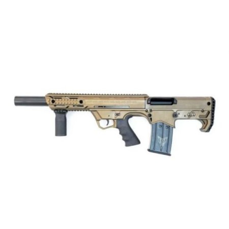 Black Aces Pro Series Left Hand Bullpup Semi-Auto Shotgun - Bronze 12Ga 18.5" Barrel Barrel Shroud BATBPFBRLH