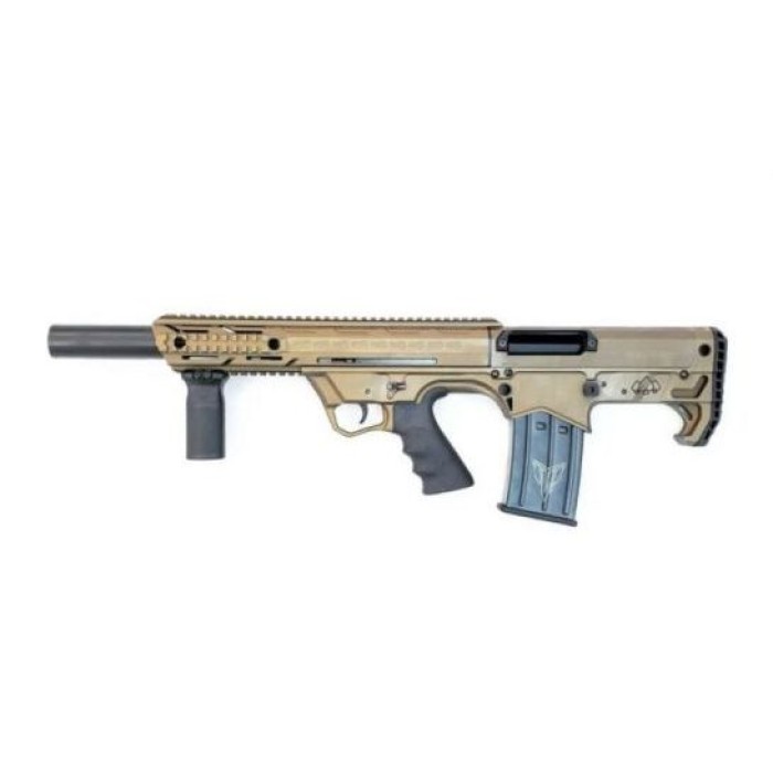 Black Aces Pro Series Left Hand Bullpup Semi-Auto Shotgun - Bronze 12Ga 18.5" Barrel Barrel Shroud BATBPFBRLH