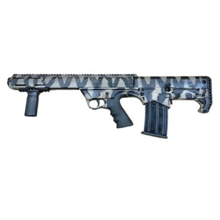 Black Aces Tactical Bullpup Pump Action 12 Gauge Shotgun, Tiger Stripe - BATBPPTG