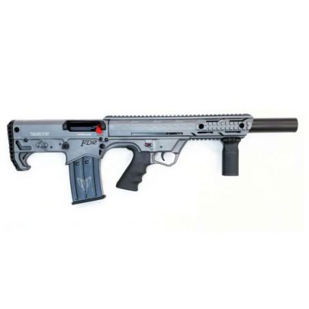 Black Aces Pro Series Bullpup Semi-Auto Shotgun - Gray  12Ga  18.5" Barrel  Barrel Shroud BATBPGY