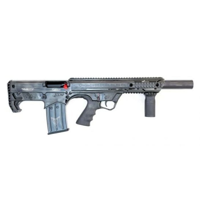 Black Aces Pro Series Bullpup Semi-Auto Shotgun - Distressed OD Green  12Ga  18.5" Barrel  Barrel Shroud BATBPEG