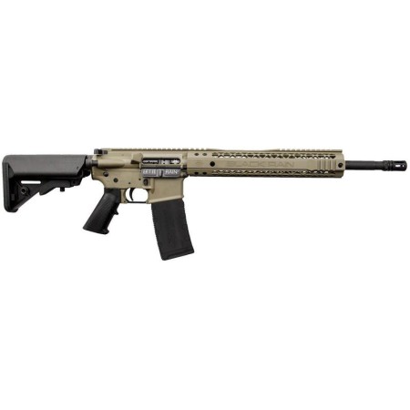 Black Rain Ordinance Spec15 16" 5.56 AR-15 Rifle 30rd, FDE - BRO-SPEC15-FDE