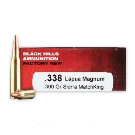 338 LAPUA MAGNUM 300GR MATCHKING AMMO - 338 Lapua 300gr MatchKing 20/Box