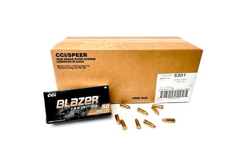 CCI Blazer Brass 9mm Luger Ammo 124 Grain Full Metal Jacket