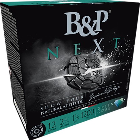 B&P Ammunition Next 12 Gauge 2.75" 1 1/8 oz 7.5 Shot, 25 Per Box / 10 Per Case - 12B18NX7