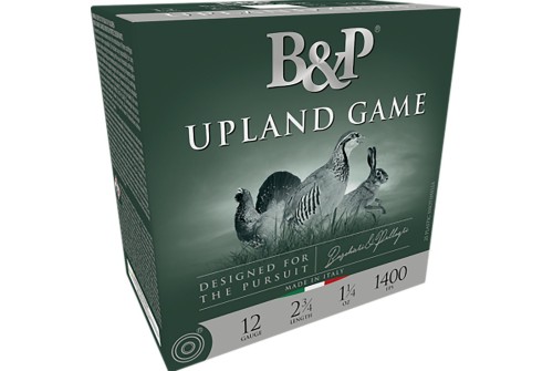 B&P Upland Game Classic 12 Gauge 2-1/2" #7.5 1 oz 25rds Shotshell - Traditional Upland Game Load - 12B1UP75