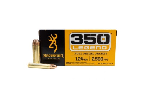 Browning .350 Legend 124 gr FMJ 20 Rounds Ammunition - B192803501