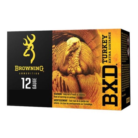 Browning BXD Turkey 3.5" 1 7/8 oz 5 Shot 12 Gauge Ammunition 10 Rounds - B193911245