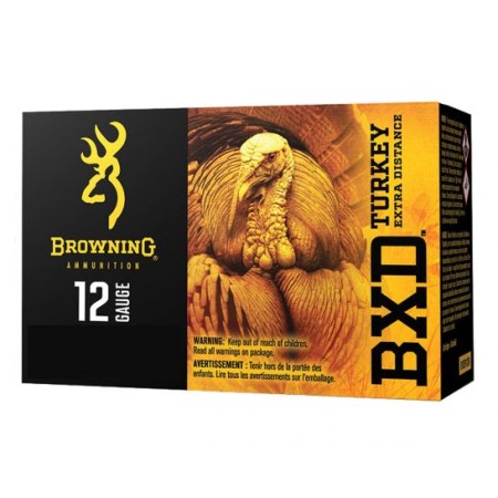 Browning BXD Turkey 3.5" 1 7/8 oz 4 Shot 12 Gauge Ammunition 10 Rounds - B193911244