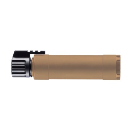 B&T TP9 RBS QD Suppressor 9mm Luger Coyote Tan