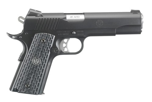 Ruger SR1911 .45 ACP Black Stainless Steel 5 8RD FS - 8+1 Rounds, 5