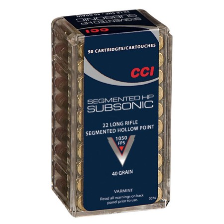 Cci Varmint, Cci 0074  22 Lr Quikshok Subs               50rds