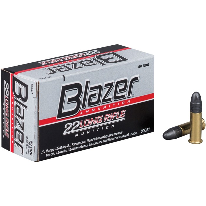 CCI Blazer 22LR High Velocity 40 Grain Lead, 50 Round Box - Dirty Bird Industries