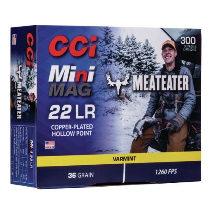 CCI Meat Eater .22 LR, 32gr, HP - 300 Rounds [MPN: 962ME]