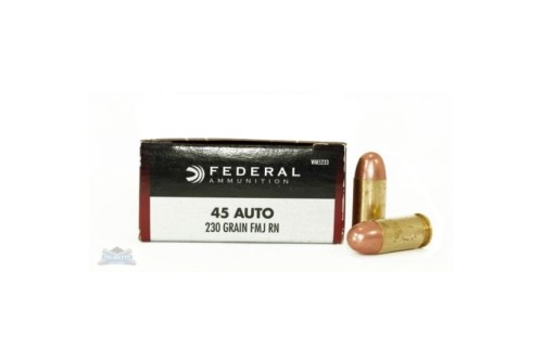 Federal 45 Auto/ACP 230gr FMJ Champion Ammunition 50rds - WM5233