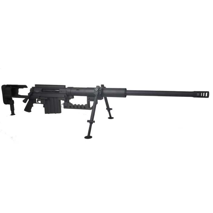 CheyTac USA M200 Intervention .408 CT, 29" Fluted Barrel, Armor Black, Bipod, 7rd