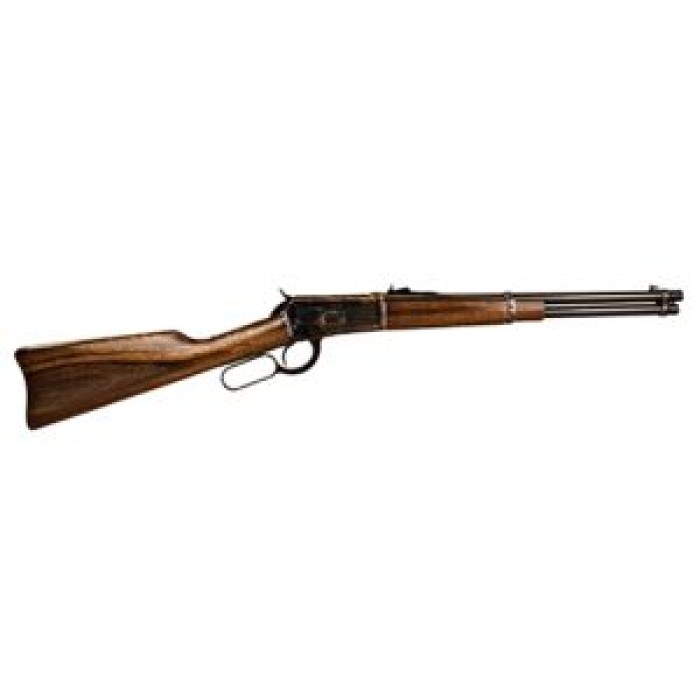 Chiappa Firearms 920336 1892 Trapper Carbine 45 Colt (Lc) 8+1 16" Blued Barrel, Color Case Hardened Receiver, Oiled Walnut Stock, Adjustable Sight