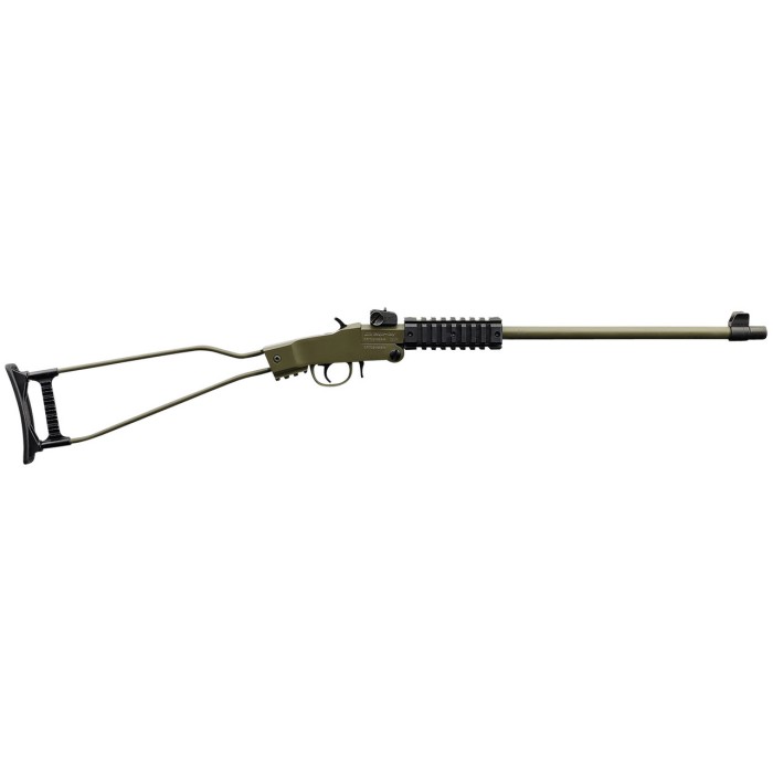 CHIAPPA LITTLE BADGER FOLDING RIFLE 22LR 16.5" 1RD ODG