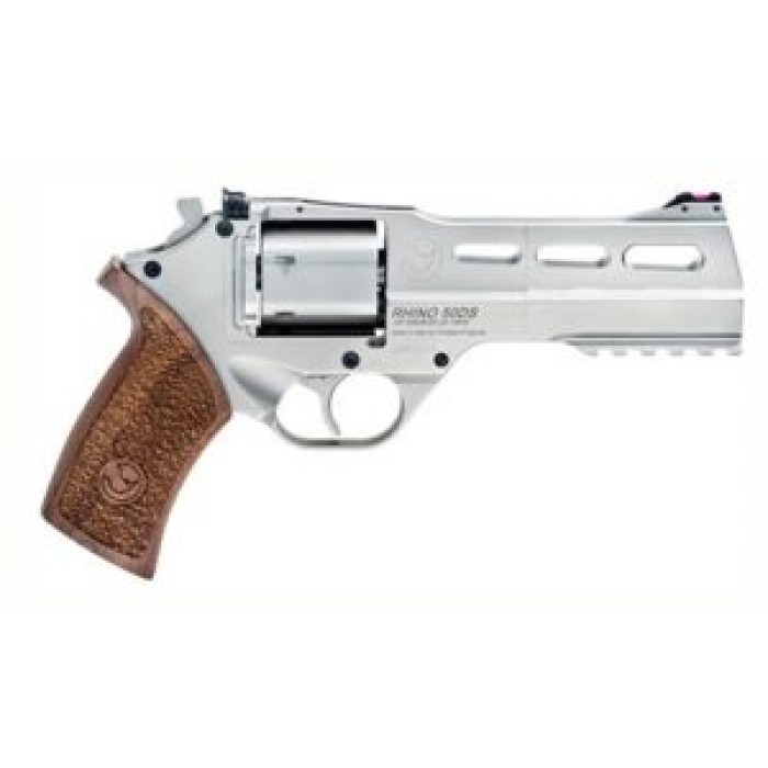 Chiappa Firearms Rhino 50Ds 40S&W 5" Nickel ADJ 340.233