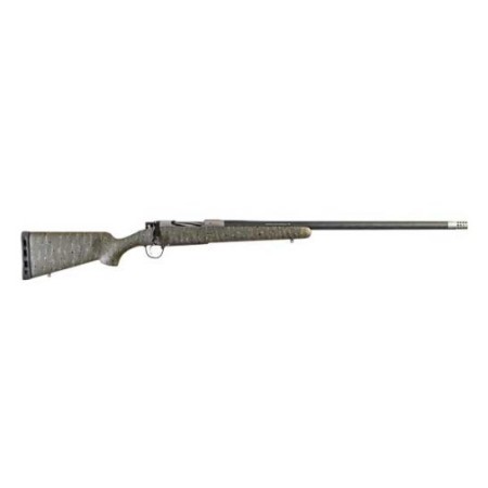 Christensen Arms Ridgeline .300 Win Mag Bolt-Action Rifle, Green w/ Black and Tan Webbing - CA10299-215413