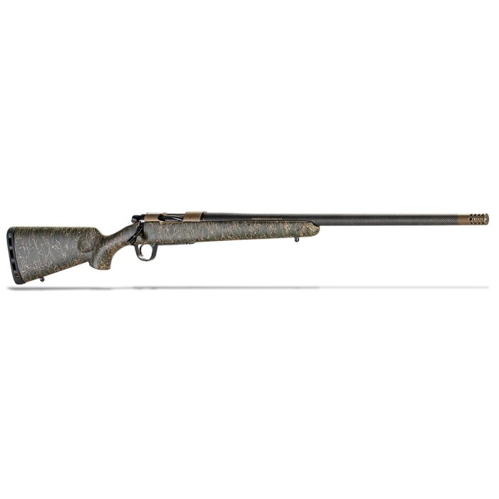 Christensen Arms Ridgeline Burnt Bronze Cerakote Bolt Action Rifle - 26 Nosler