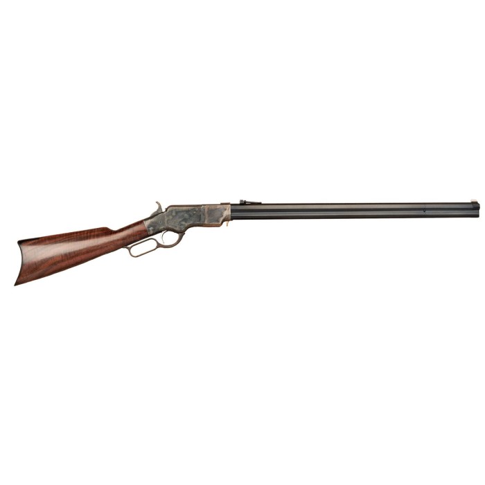 Cimarron 1860 Henry .44-40 - 24" Steel Frame Blued Walnut