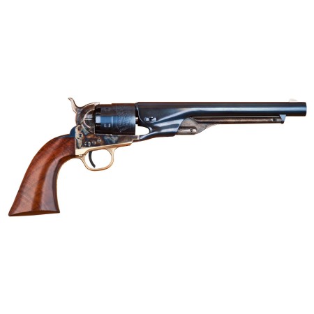 Cimarron 1860 Army Fluted 8" - .44 Cal Charcoal Blued Walnut