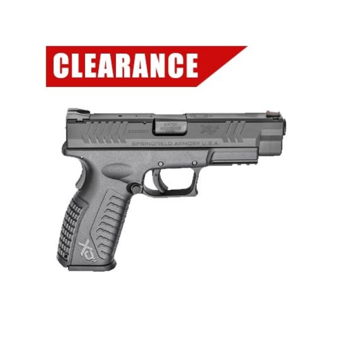 Springfield Armory XD(M) .40 S&W 16-Round Full Size Pistol, Black - XDM9202HCE