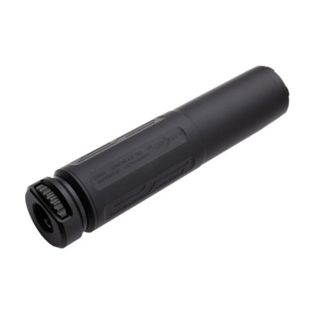 CMMG DEFCAN 45 Gen 2 Suppressor 45 ACP, .578x28 Threaded, 8.3" Length, Black Cerakote