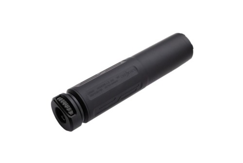 CMMG DEFCAN 45 Gen 2 Suppressor 45 ACP, .578x28 Threaded, 8.3" Length, Black Cerakote