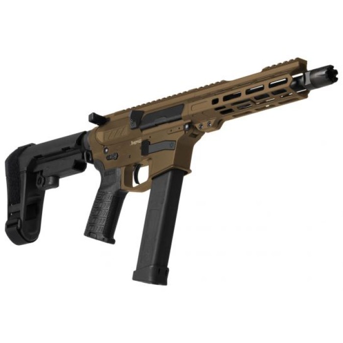 CMMG Banshee Mk10 8" 10mm AR Pistol, Midnight Bronze - 10A42C8-MB