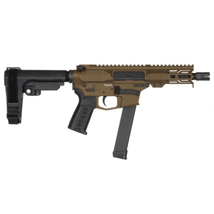 CMMG Banshee MkGs 5" 9mm AR-9 Pistol, Midnight Bronze - 99A17BE-MB