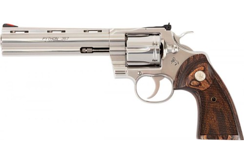 Colt Python Factory Blemished .357 Magnum, 6" Barrel, Walnut Grips, Stainless, 6rd