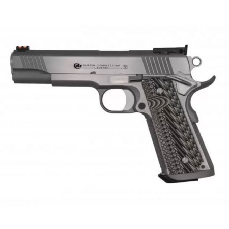 Colt Competition Custom .38 Super Pistol, Stainless - O1073CS