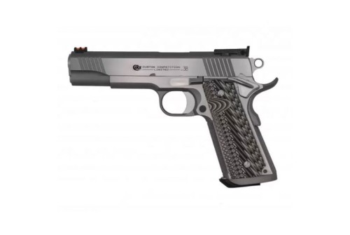 Colt Competition Custom .38 Super Pistol, Stainless - O1073CS