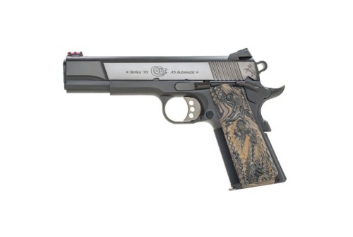 Colt Competition TALO ELW .45 ACP 1911 Pistol With VZ G10 Grips, Black - O1970CCS-ELW