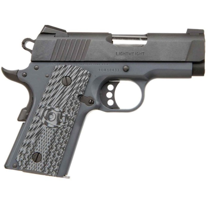 Colt Defendr 45Ap Cmbt GY 7R TL O7800XE-CG 098289111692