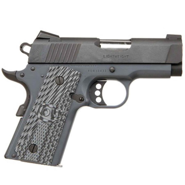 COLT DEFEND CMBT GREY 9MM 8R TL O7802XE-CG