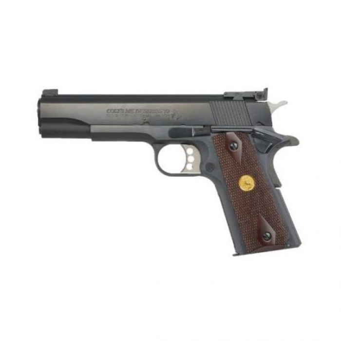 Colt Gold Cup National Match .38 Super 1911 Pistol, Black - O5873A1