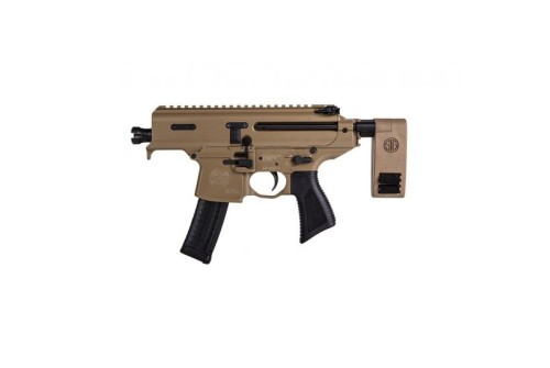 Sig Sauer MPX Copperhead 9mm AR Pistol, Coyote Tan - PMPX-3B-CH