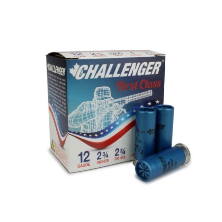 Challenger First Class Target Load 12 Gauge 2.75" 1 oz 1200 FPS 7.5 Shot