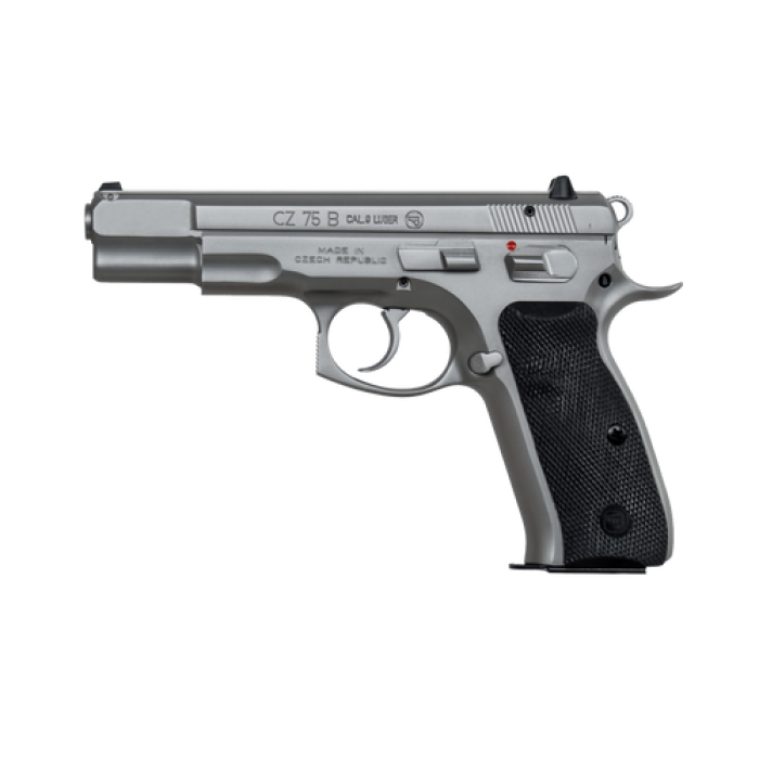 CZ 75 B Matte Stainless – 9 MM Pistol - 91128