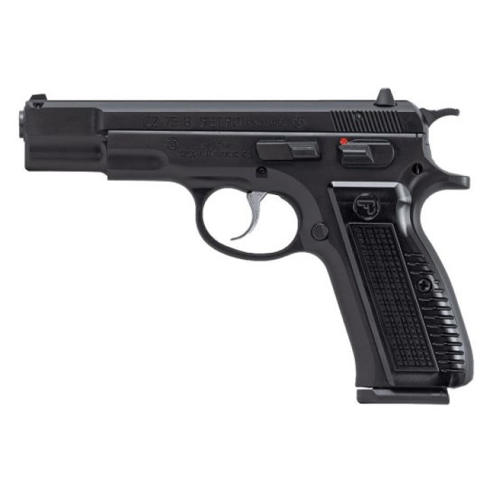 CZ 75B Retro DA/SA 9mm Pistol, Black - 91121