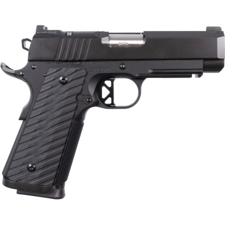 Dan Wesson TCP 1911 45 ACP, 4" Barrel, Black, G10 Grip, 8rd